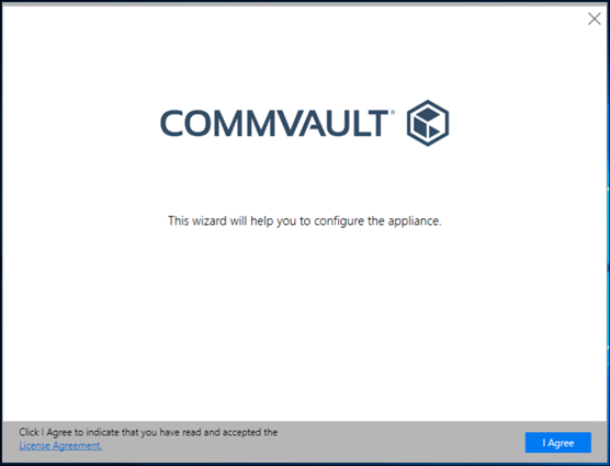 Connecting the Remote Office Appliance RO1200 to an Existing CommServe Server (1)