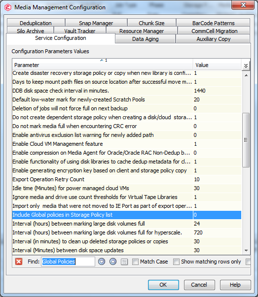 Creating a Storage Policy Copy Using a Library (1)