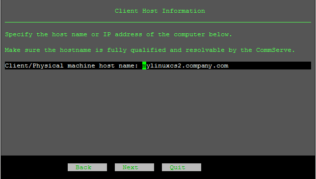 Installing the Standby CommServe Host on Linux (5)