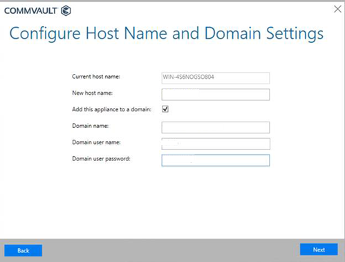 Installing the CommServe and MediaAgent Software on Remote Office Appliance RO1100 (3)