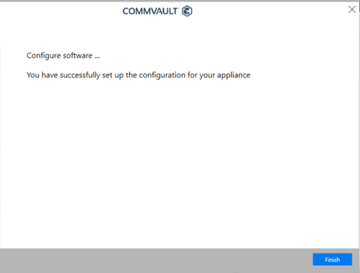 Installing the CommServe and MediaAgent Software on Remote Office Appliance RO1100 (9)