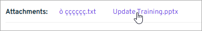 Exchange Online Self-Service Attachment Link