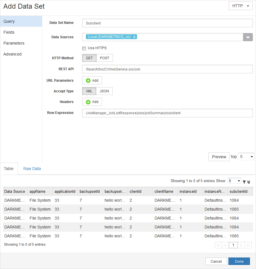 http_dataset_rest_api
