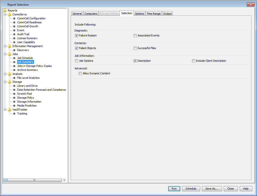 restore_job_summary_set_failed_objects
