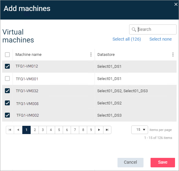 array replication test failover group add machines FR20