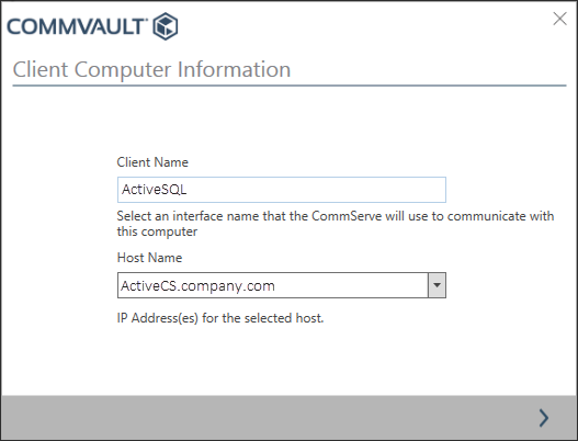 embd_Installing the Production CommServe Host procedure (21)