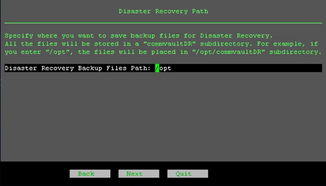 Installing the Standby CommServe Host on Linux (11)