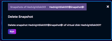 Deleting Snapshots of Block Virtual Disks (1)