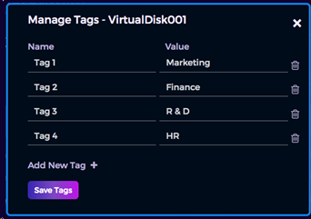 Managing Tags for Virtual Disks (5)
