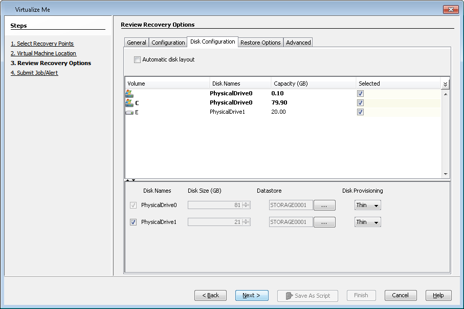 Virtual Commcell Create a Virtual Clone of the Client Computer (VMware)