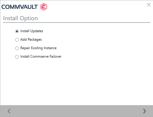 embd_Installing the CommServe Failover Package procedure (4)