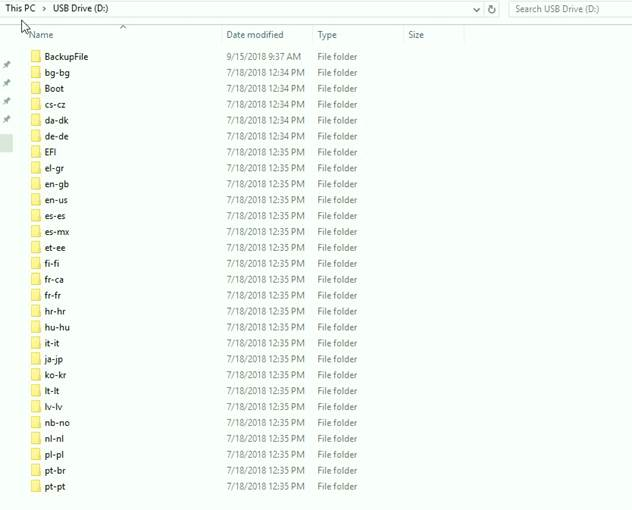 Configuring the Bootable USB drive (1)