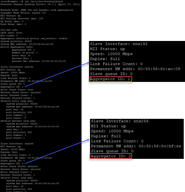 Verifying LACP Bonding Configuration (2)