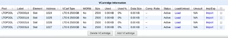 VTL Cartridges (1)