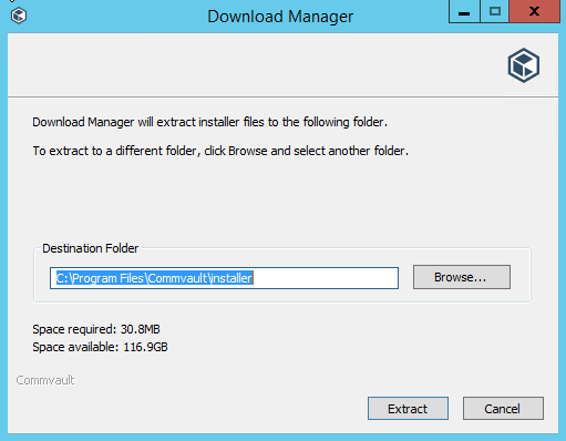 embd_Installing the Production CommServe Host procedure (1)