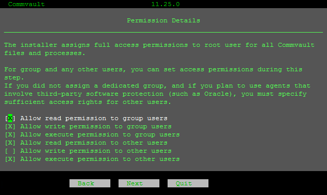 Installing the Production CommServe Host on Linux (8)