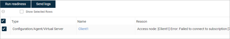 commcell_readiness_send_log_for_multiple_entity