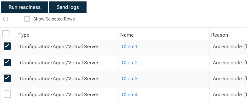 commcell_readiness_send_log_for_single_entity