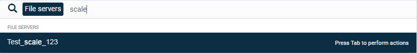 Initiating Actions from the Search Bar in Command Center (1)
