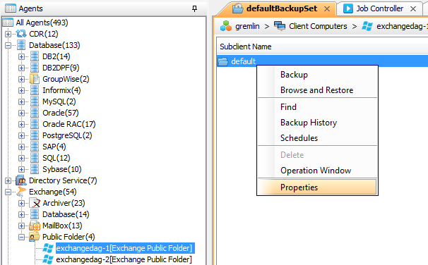 subclient_properties