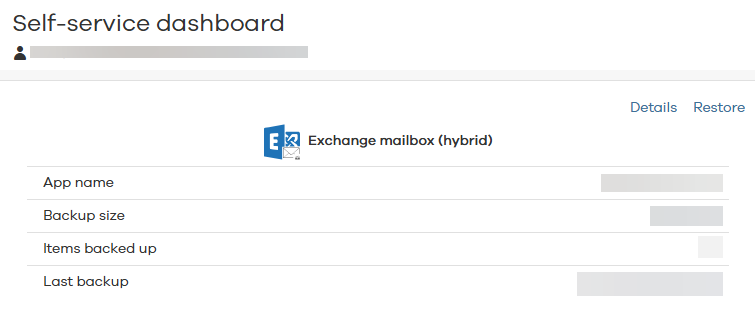 Exchange Hybrid Self-Service