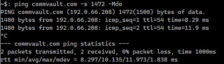 FAQ - How do I know whether my network supports the MTU I want to use? (3)