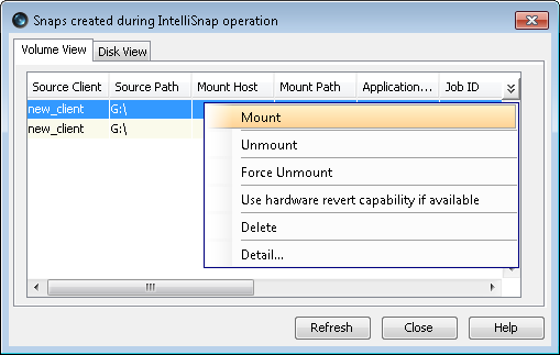 mount