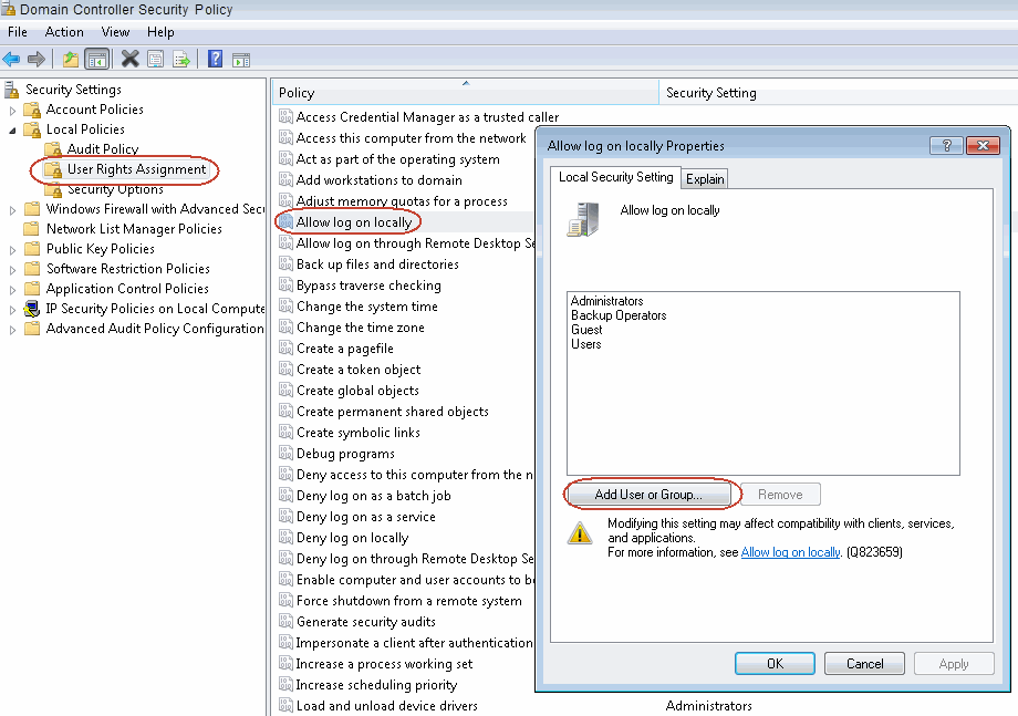 config_domain_user_rights