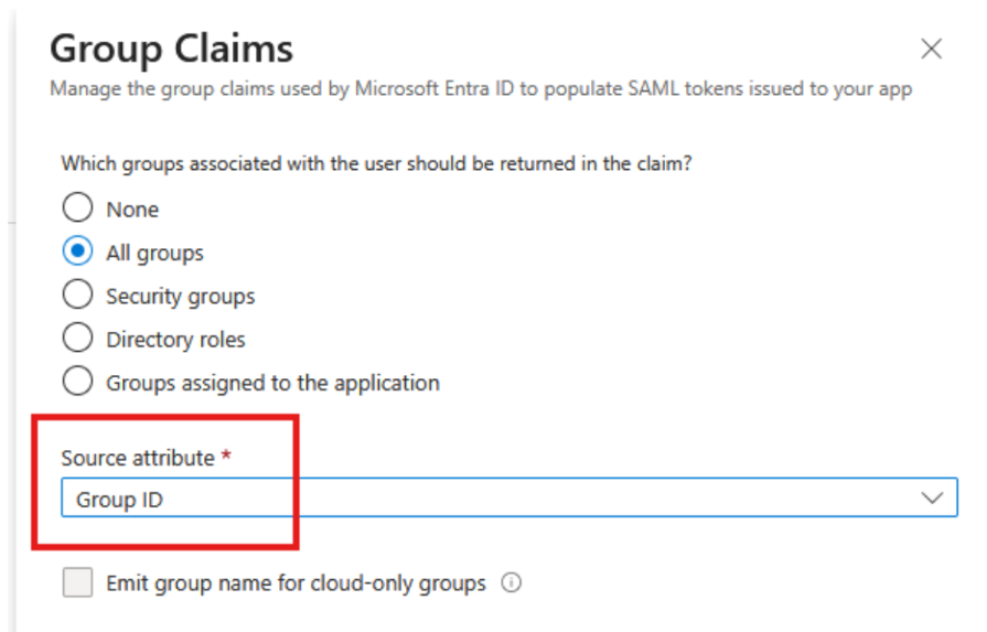 group claim