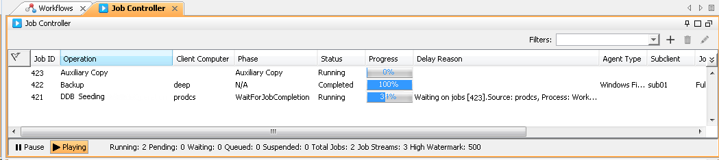 Seeding a Deduplicated Storage - Procedure (1)