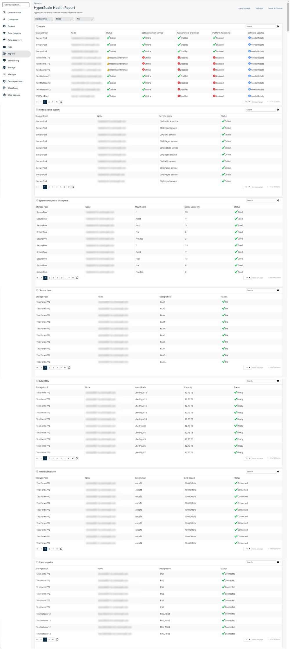 Command Center Views for HyperScale X Appliance (5)