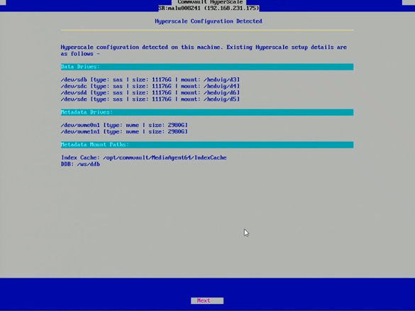 Recovering an HyperScale X Appliance Node (1)