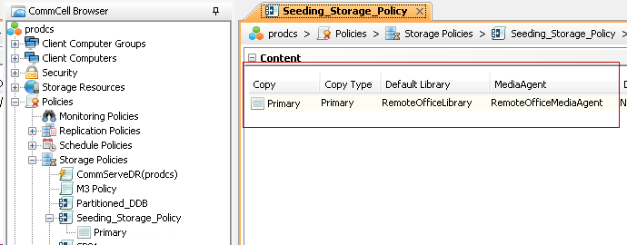 Seeding a Deduplicated Storage - Prerequisites (2)