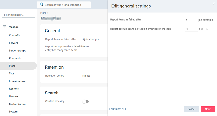 O365 Error Reporting Settings