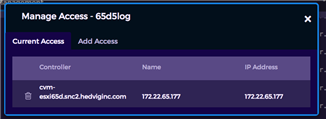 Adding Access for Block and NFS Virtual Disks