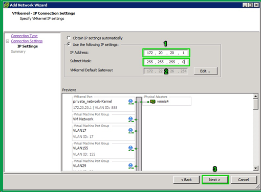 Adding a Private Network to the ESXi Host (9)