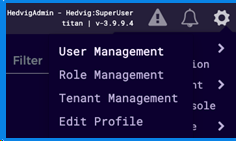 Generating Security Tokens using the Hedvig WebUI (1)