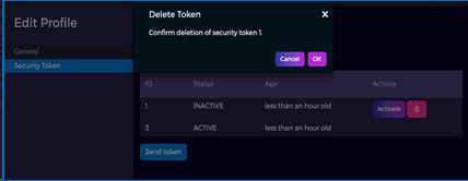 Generating Security Tokens using the Hedvig WebUI (11)
