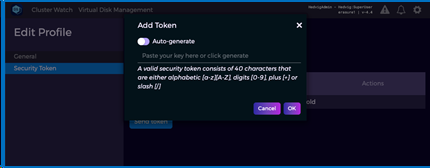 Generating Security Tokens using the Hedvig WebUI (7)
