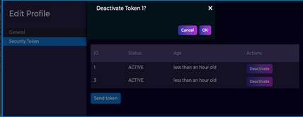 Generating Security Tokens using the Hedvig WebUI (9)