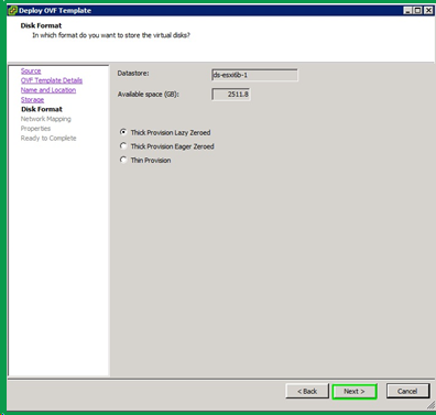 Setting Up Deployment Servers as Appliance VMs on ESXi Hosts (6)