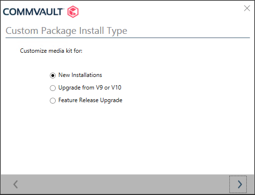 Creating a Custom Package for Unattended Installation of CommServe LiveSync Setup (2)