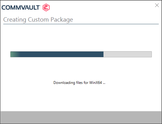 Creating a Custom Package for Unattended Installation of CommServe LiveSync Setup (7)
