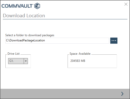Creating a Custom Package for Unattended Installation of CommServe LiveSyncs (4)
