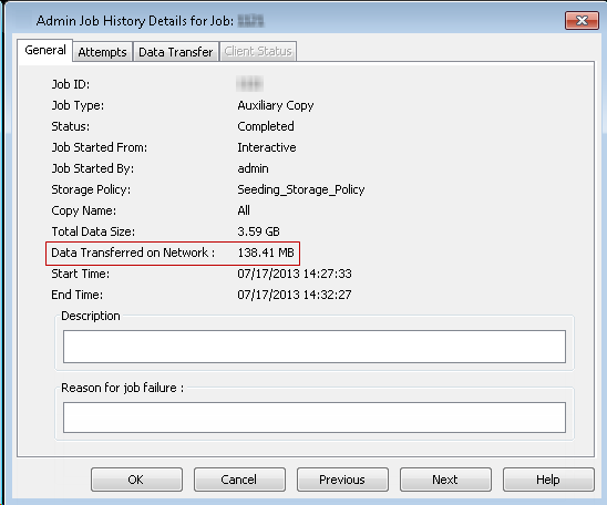 Seeding a Deduplicated Storage - Procedure (2)