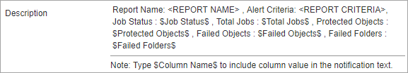 alert message remove default column