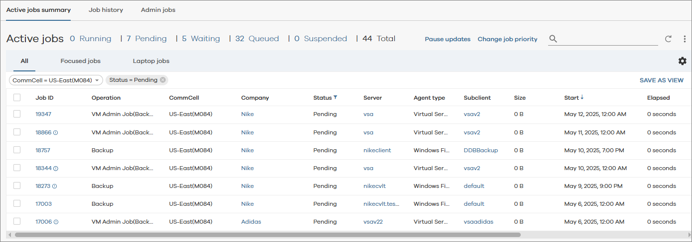 global_command_center_commcell_active_job_pending