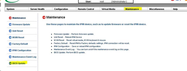 Installing Firmware and BIOS Updates on RO (3)