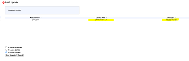 Installing Firmware and BIOS Updates on RO (6)
