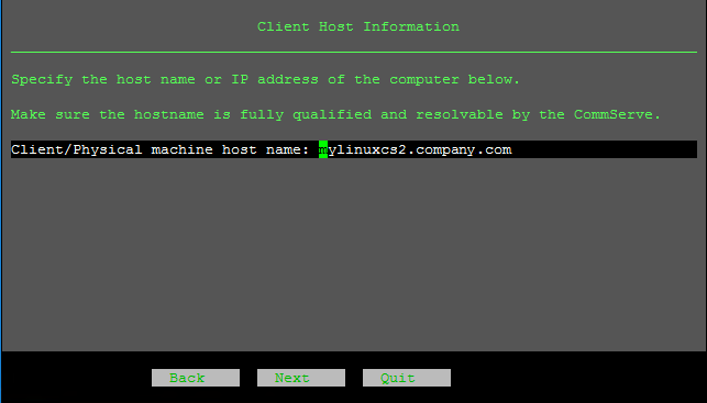 Installing the CommServe Failover Package on an Existing Linux CommServe